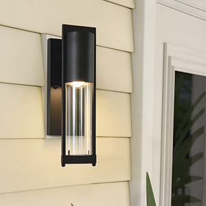 Fela Outdoor Vertical Cylinder Wall Light - Vorrenne
