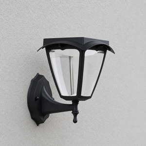 Avile Solar Coach Curved Outdoor Wall Light - Vorrenne