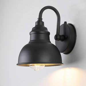 Kexo Gooseneck Dome Outdoor Wall Light - Vorrenne