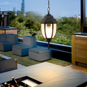 Biro Hexagonal Bell Outdoor Pendant Light - Vorrenne