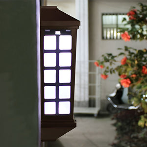 Siqu Solar Grid Outdoor Wall Light - Vorrenne