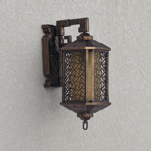 Trel Lantern Pagoda Exterior Wall Light - Vorrenne