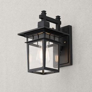 Bexi Outdoor Rectangular Lantern Wall Light - Vorrenne