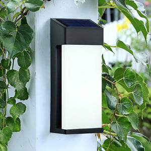 Even Solar Rectangular Outdoor Wall Light - Vorrenne