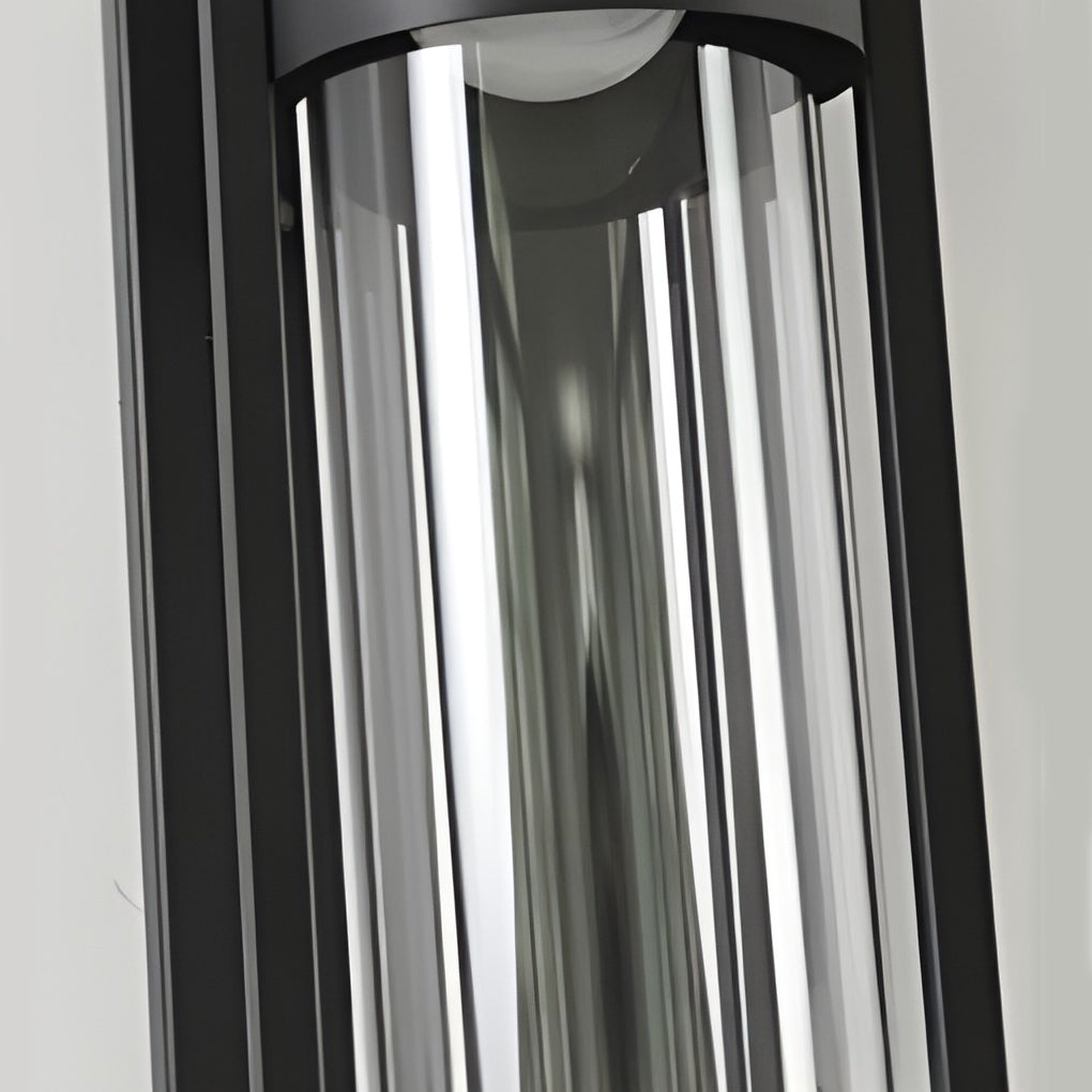Fela Outdoor Vertical Cylinder Wall Light - Vorrenne