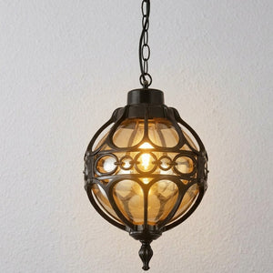 Azer Globe Lantern Outdoor Pendant Light - Vorrenne