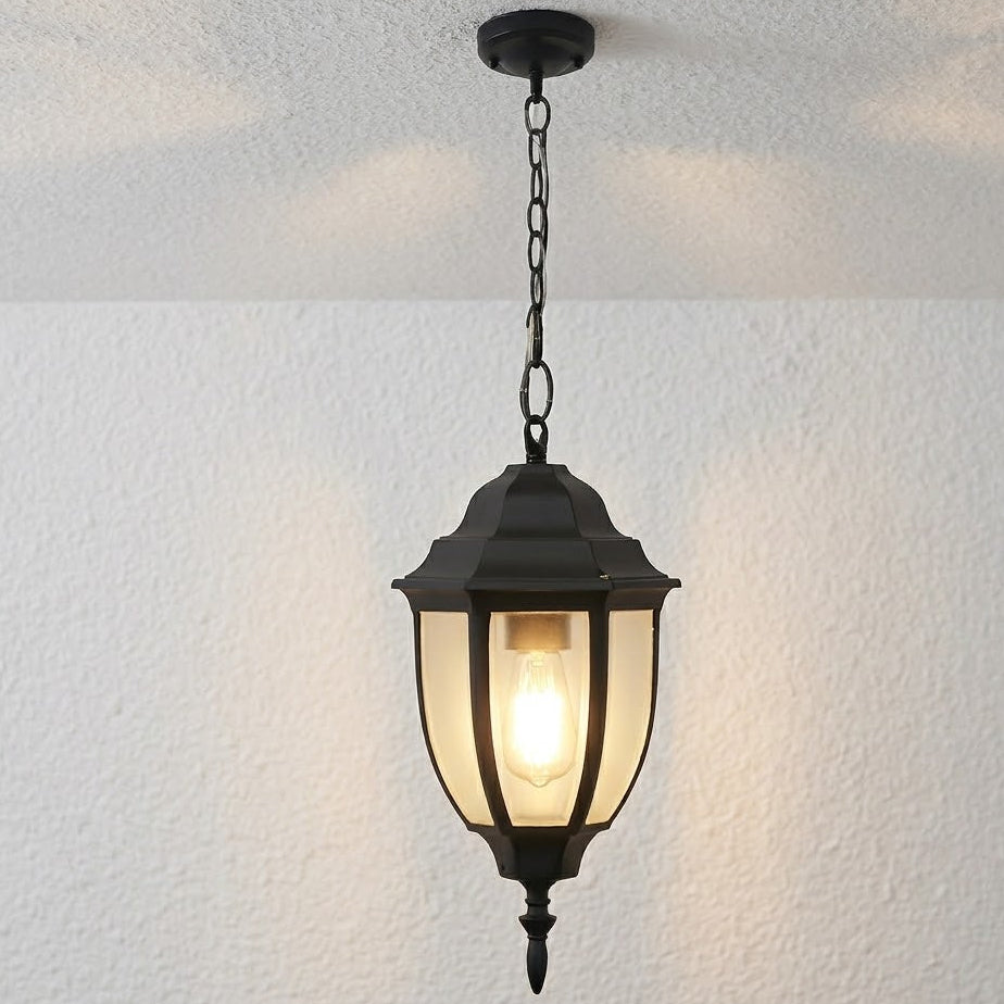 Biro Hexagonal Bell Outdoor Pendant Light - Vorrenne