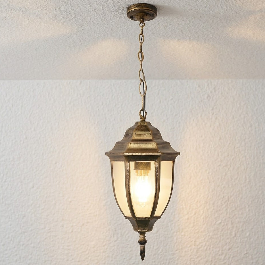 Biro Hexagonal Bell Outdoor Pendant Light - Vorrenne