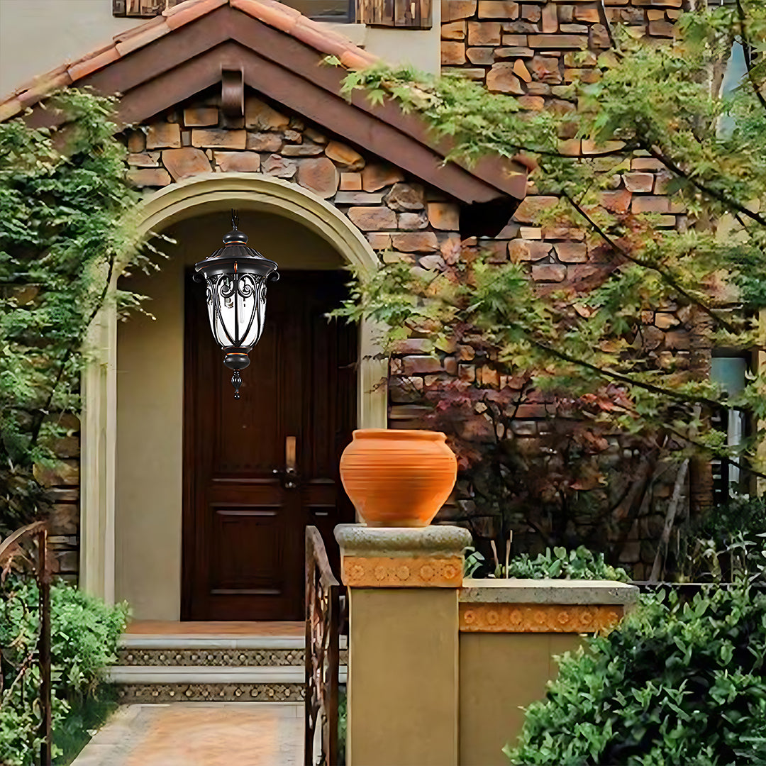 Bewa Pear Shaped Outdoor Pendant Light - Vorrenne