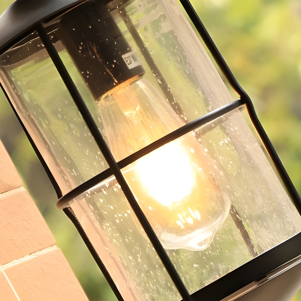 Cezi Gooseneck Outdoor Cage Wall Light - Vorrenne