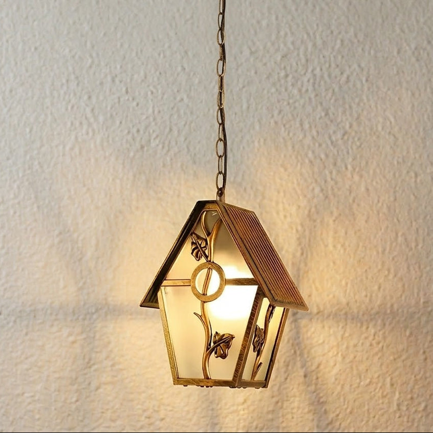 Elim Birdhouse Outdoor Pendant Light - Vorrenne