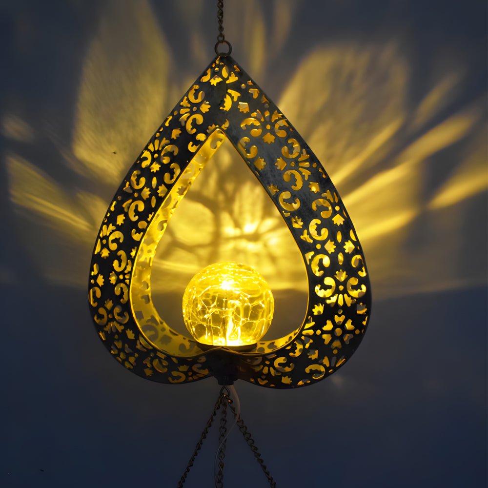 Cali Solar Heart Outdoor Pendant Light - Vorrenne