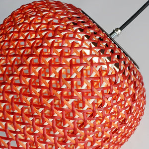 Reba Outdoor Drum Lattice Pendant Light - Vorrenne