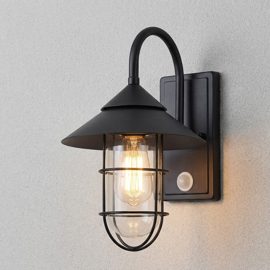 Laxi Cage Barn Outdoor Wall Light - Vorrenne