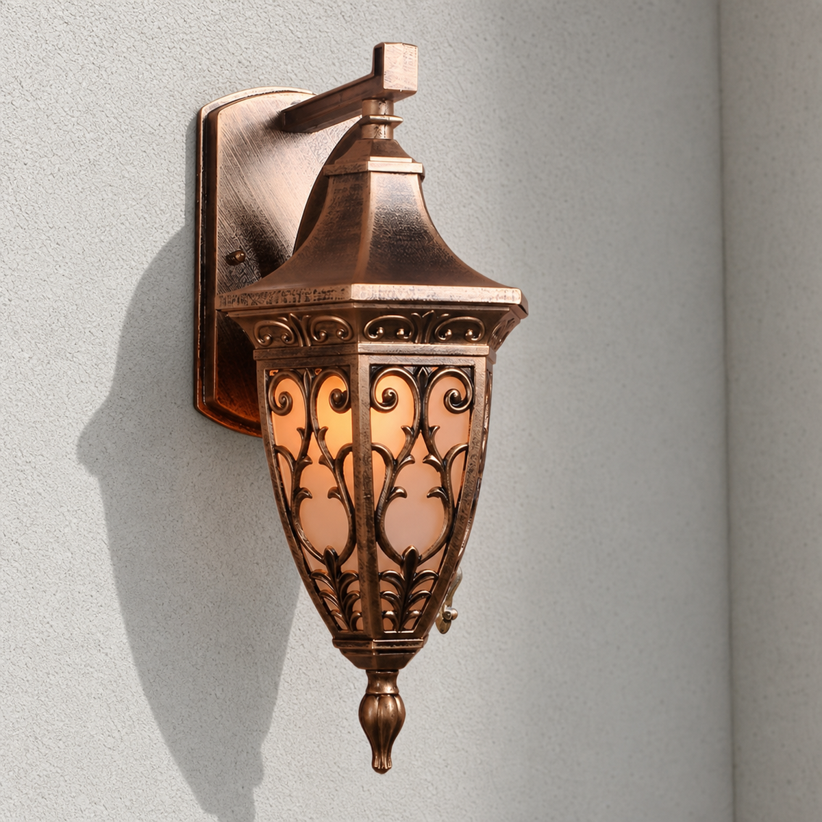 Lela Urn Shape Outdoor Wall Light - Vorrenne