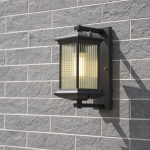 Liva Lantern Ribbed Wall Light - Vorrenne