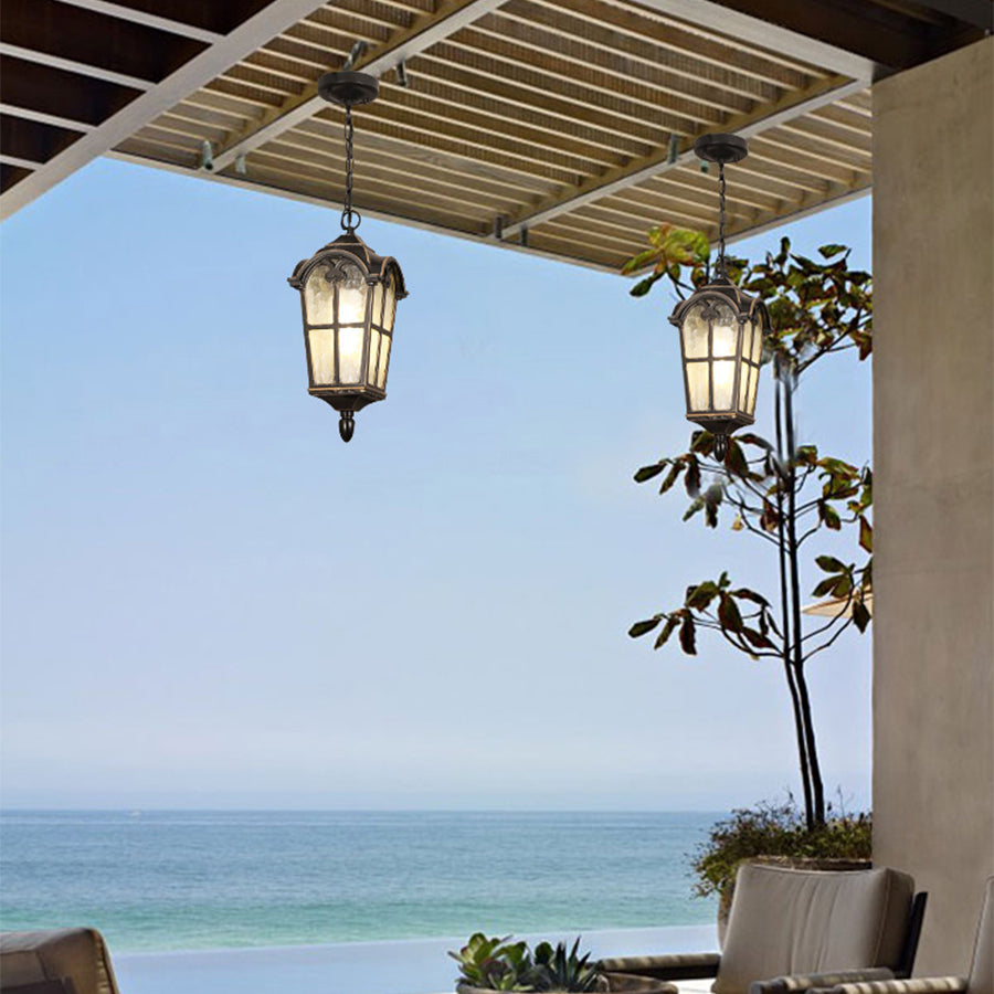 Aril Outdoor Lantern Pendant Light - Vorrenne
