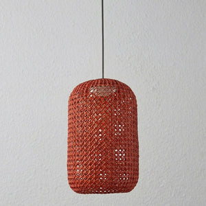 Reba Outdoor Drum Lattice Pendant Light - Vorrenne