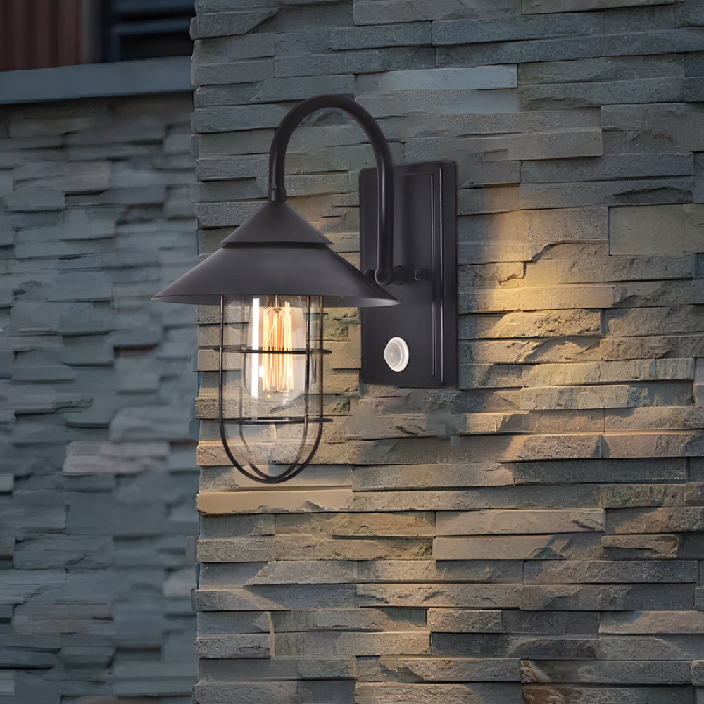 Laxi Cage Barn Outdoor Wall Light - Vorrenne