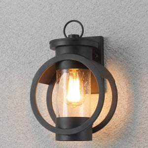 Riru Hoop Cylinder Outdoor Wall Light - Vorrenne