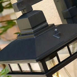 Bexi Outdoor Rectangular Lantern Wall Light - Vorrenne
