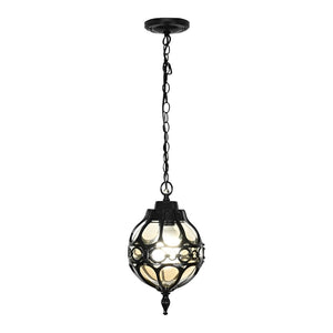 Azer Globe Lantern Outdoor Pendant Light - Vorrenne