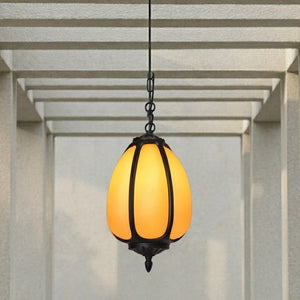 Vier Teardrop Caged Outdoor Pendant Light - Vorrenne