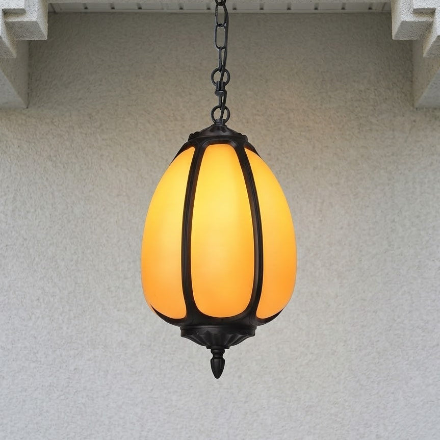 Vier Teardrop Caged Outdoor Pendant Light - Vorrenne