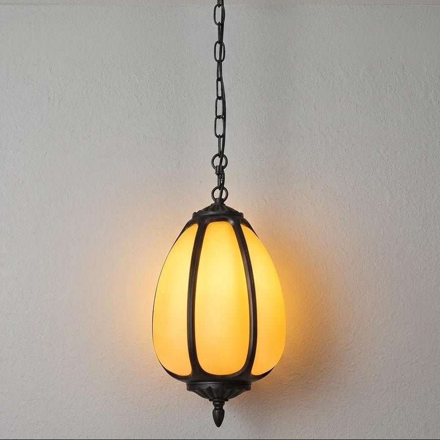 Vier Teardrop Caged Outdoor Pendant Light - Vorrenne