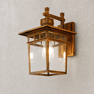 Bexi Outdoor Rectangular Lantern Wall Light - Vorrenne