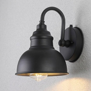 Kexo Gooseneck Dome Outdoor Wall Light - Vorrenne