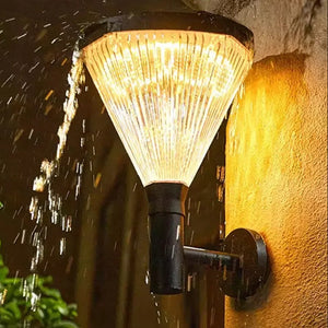 Cena Solar Cone Outdoor Wall Light - Vorrenne