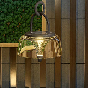 Rola Solar Handle Outdoor Pendant Light - Vorrenne