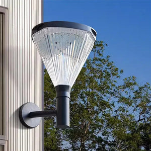 Cena Solar Cone Outdoor Wall Light - Vorrenne