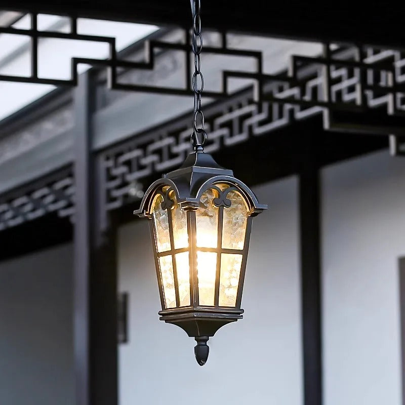 Aril Outdoor Lantern Pendant Light - Vorrenne